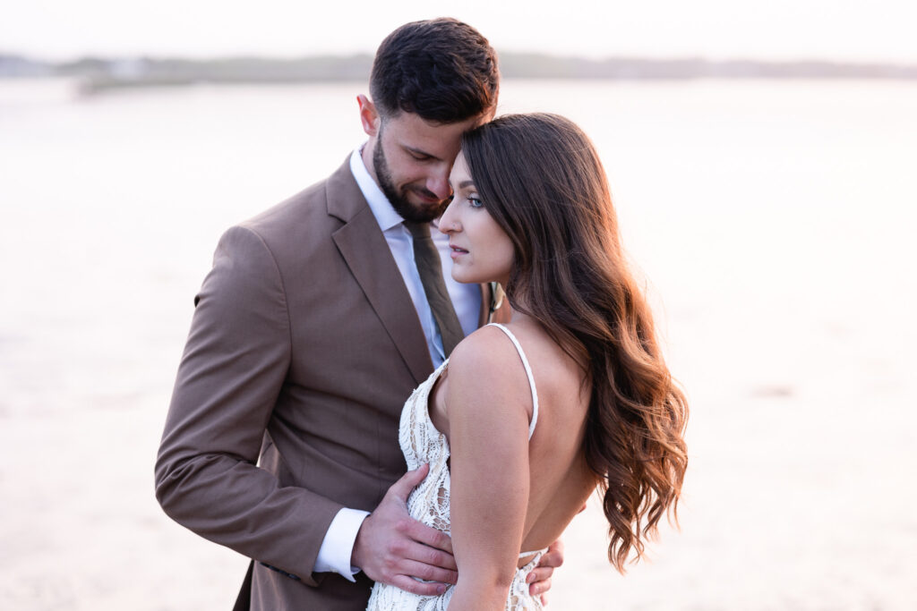 romantic Cape Cod elopement at the beach