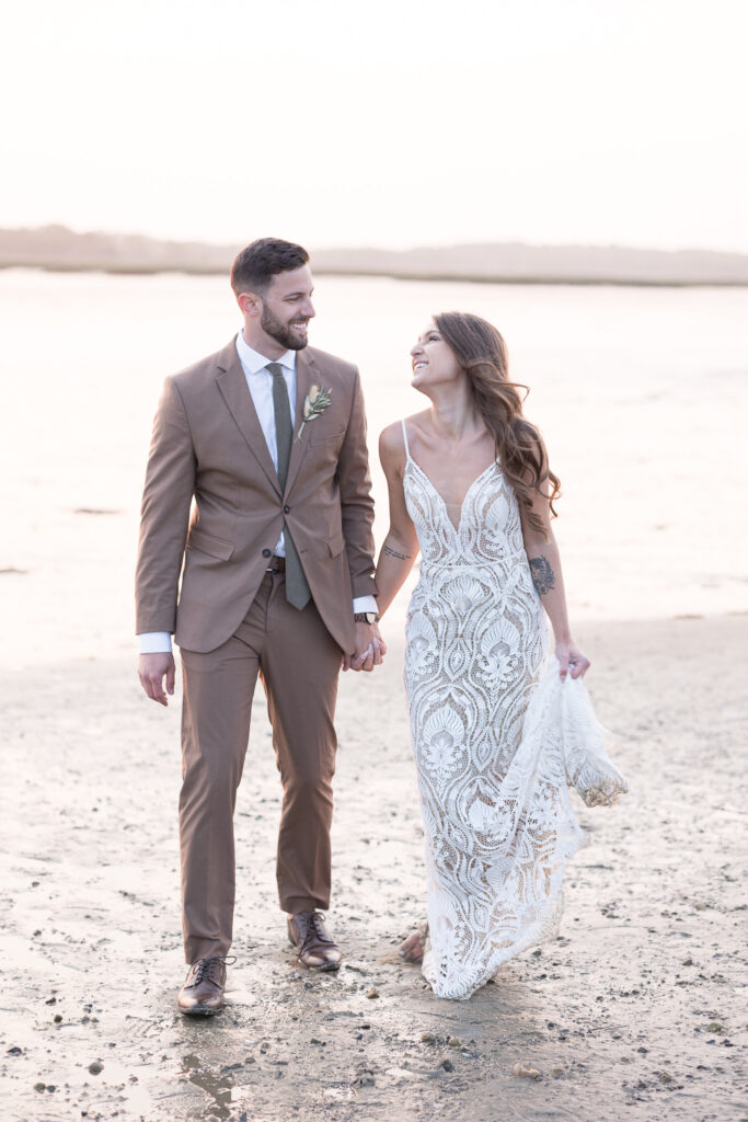 dreamy beachside Cape Cod elopement