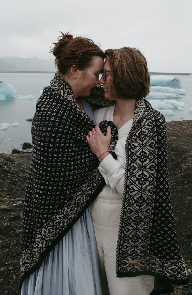 lgbtq+ elopement in iceland