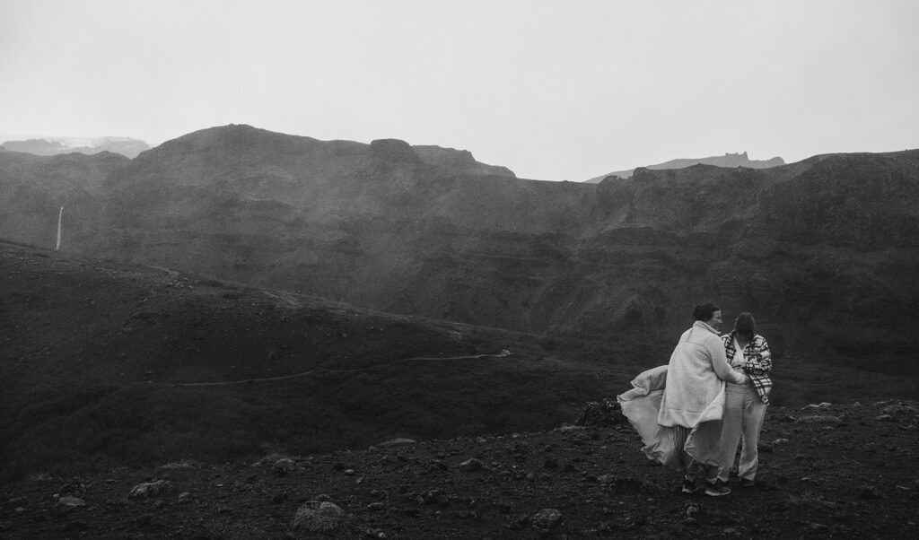 moody lgbtq+ iceland elopement