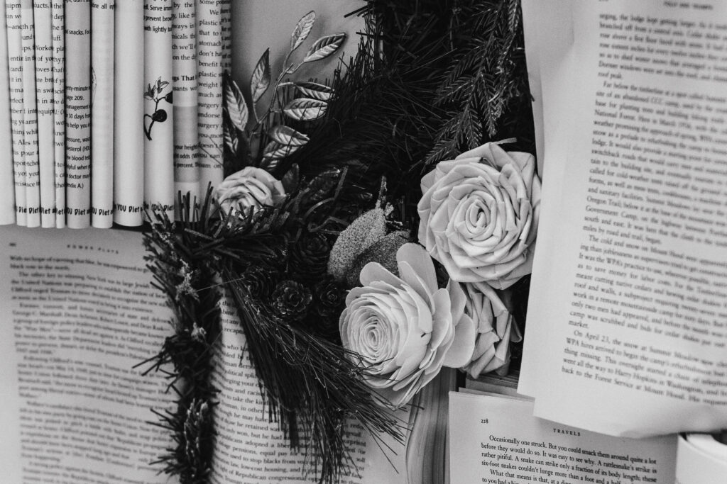 moody elopement detail photo