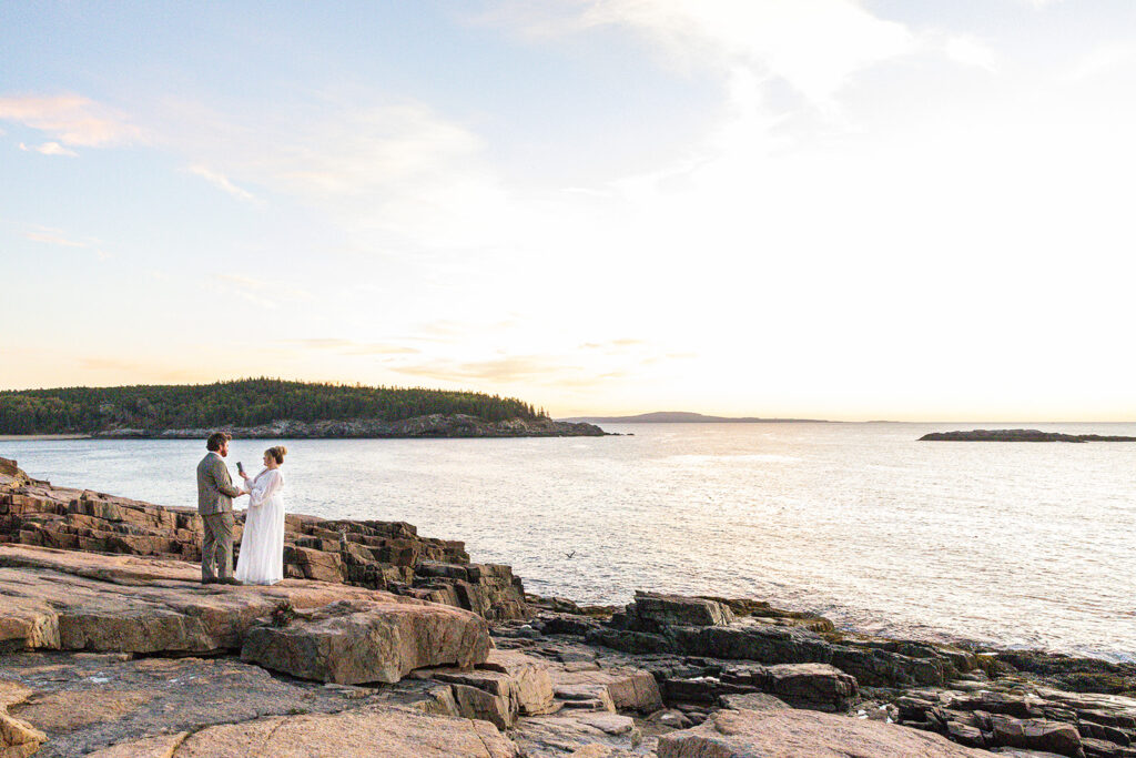 Sunrise Elopement Photos at Monument Cove15