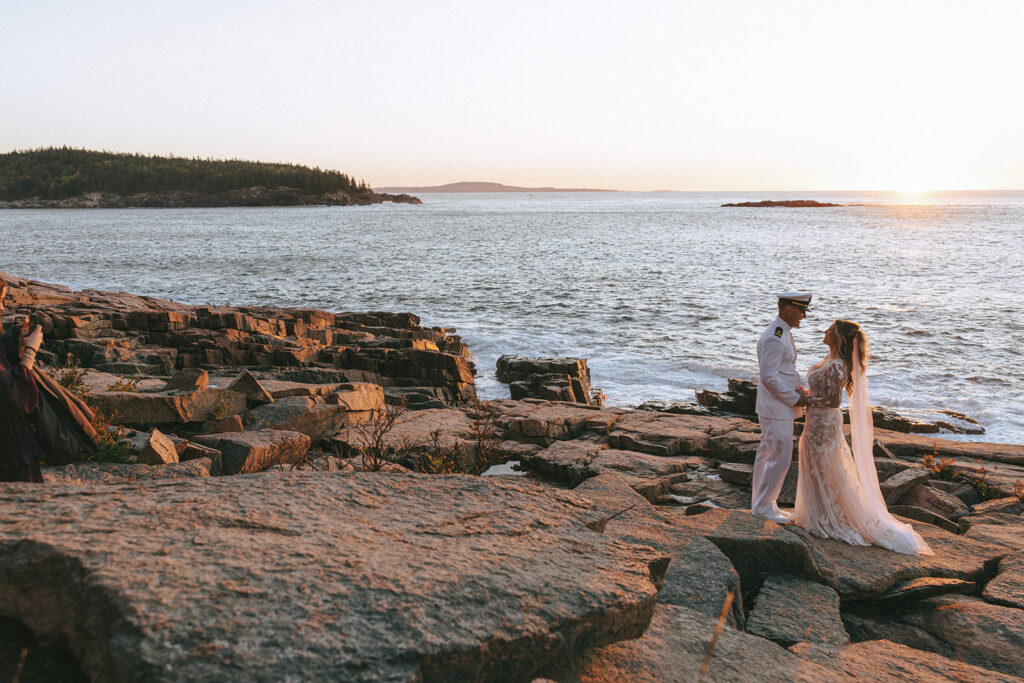 Sunrise Elopement Photos at Monument Cove 5